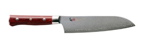 Zanmai Classic Pro Damascus Flame Santoku 18cm