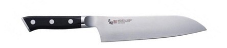 Zanmai Modern Black Santoku 18cm