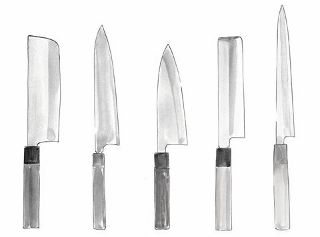 Japanese Kitchen Knife Types